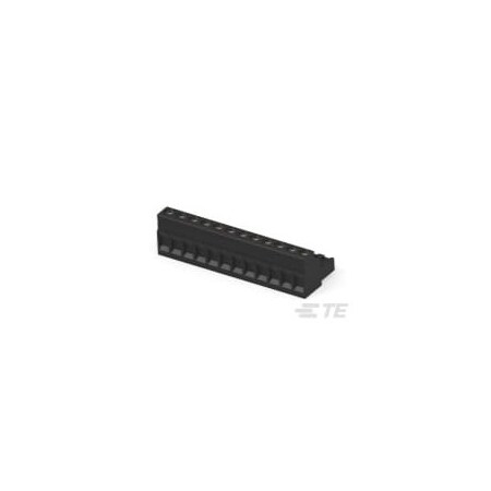 Te Connectivity 12 POS 5.0 MM R/A PLUG TRM BLK 1-796641-2